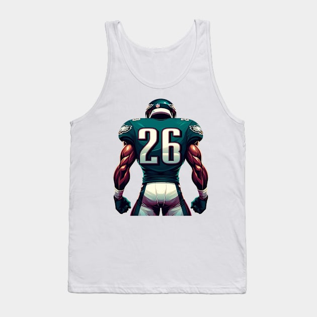 Philly Football Tank Top by Corecustom